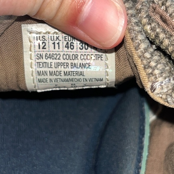 Skechers Men's Textured tan Sneakers size 12 - Picture 8 of 9